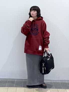 「アイテム（キーホルダー）」を使った、ちさん（レディース・152cm）の冬コーディネート