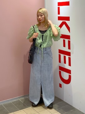 ちさん（レディース・152cm）の夏コーディネート