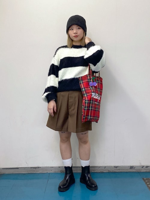 【新品タグ付】MILKFED.(ミルクフェド)バンピーショートパンツ ブラウン 新品タグ付】MILKFED.(ミルクフェド)バンピーショートパンツ