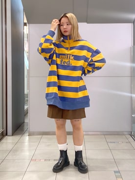 ちさん（レディース・152cm）の冬コーディネート