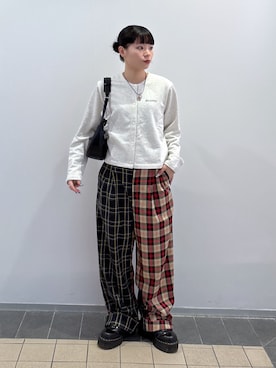 「アイテム（キーホルダー）」を使った、ちさん（レディース・152cm）の夏コーディネート
