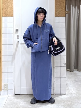 「アイテム（財布/小物）」を使った、ちさん（レディース・152cm）の秋コーディネート