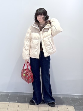 「アイテム（キーホルダー）」を使った、ちさん（レディース・152cm）の冬コーディネート