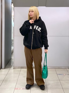 ちさん（レディース・152cm）の冬コーディネート