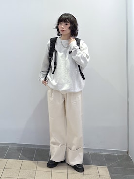 「アイテム（キーホルダー）」を使った、ちさん（レディース・152cm）の秋コーディネート