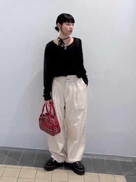 「アイテム（キーホルダー）」を使った、ちさん（レディース・152cm・20代）の夏コーディネート