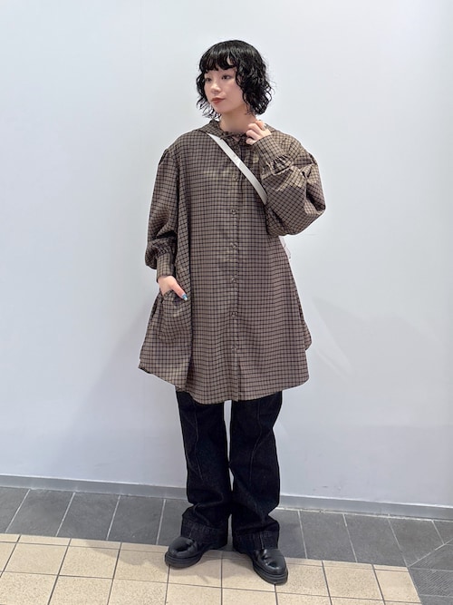 VOLUME SLEEVE HOODED BLOUSE（シャツ/ブラウス）｜MILKFED.（ミルク  