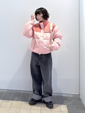 「アイテム（ダウンジャケット/コート）」を使った、ちさん（レディース・152cm・20代）の秋コーディネート