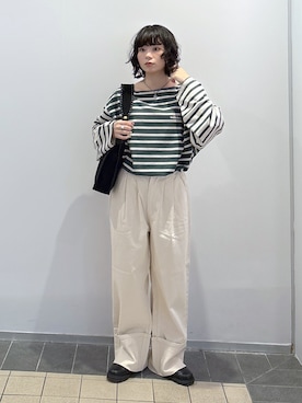 「アイテム（キーホルダー）」を使った、ちさん（レディース・152cm）の秋コーディネート