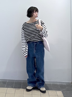 「アイテム（キーホルダー）」を使った、ちさん（レディース・152cm）の秋コーディネート