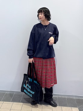 「アイテム（キーホルダー）」を使った、ちさん（レディース・152cm）の秋コーディネート
