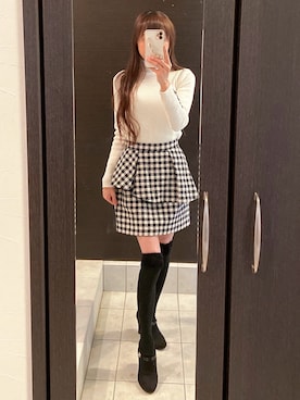 「rienda（リエンダ）のアイテム」を使った、あっぷるぱい2024さん（レディース・157cm）の春コーディネート