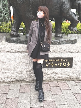 「アイテム（ジャケット/アウター）」を使った、あっぷるぱい2024さん（レディース・157cm）の秋コーディネート