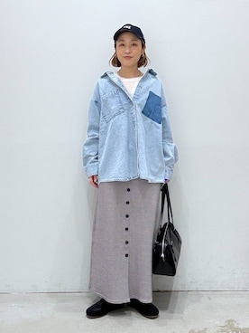 hiromiさん（レディース・158cm）の春コーディネート