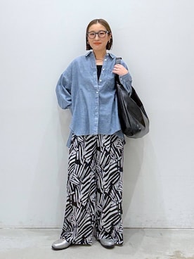 「LEPSIM（レプシィム）のアイテム」を使った、hiromiさん（レディース・158cm）の春コーディネート