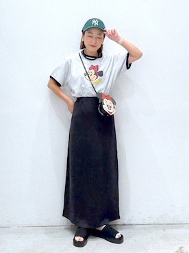 「LEPSIM（レプシィム）のアイテム」を使った、hiromiさん（レディース・158cm）の夏コーディネート