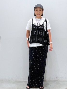hiromiさん(レディース・158cm)の夏コーディネート