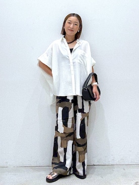 「bijorie（ビジュリィ）の【bijorie】ベストボディブラ ブラトップ／NEW BASIC 25SS（ブラジャー）」を使った、hiromiさん（レディース・158cm・40代）の夏コーディネート