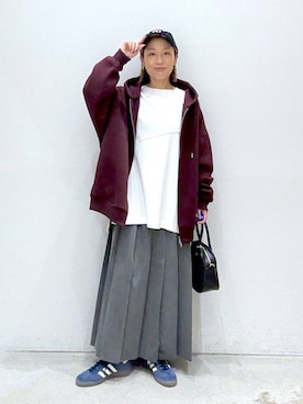 「アイテム（ママ＆ベビー）」を使った、hiromiさん（レディース・158cm）の秋コーディネート