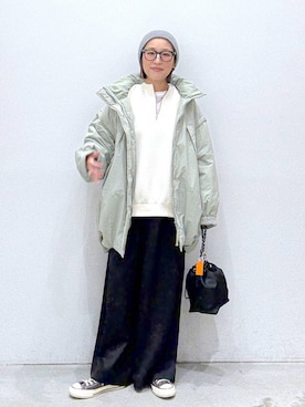 「アイテム（その他アウター）」を使った、hiromiさん（レディース・158cm・40代）の秋コーディネート