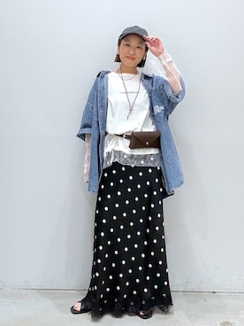 hiromiさん（レディース・158cm）の夏コーディネート