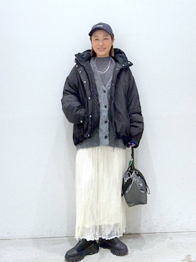 「アイテム（その他アウター）」を使った、hiromiさん（レディース・158cm・40代）の秋コーディネート