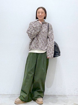 「アイテム（その他シューズ）」を使った、hiromiさん（レディース・158cm・40代）の秋コーディネート