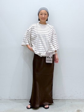 hiromiさん（レディース・158cm）の夏コーディネート