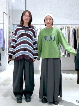 「アイテム（ブーツ）」を使った、hiromiさん（レディース・158cm・40代）の秋コーディネート