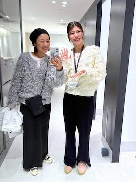 「アイテム（スカート）」を使った、hiromiさん（レディース・158cm・40代）の秋コーディネート