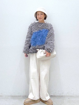 「アイテム（ネックレス）」を使った、hiromiさん（レディース・158cm・40代）の秋コーディネート