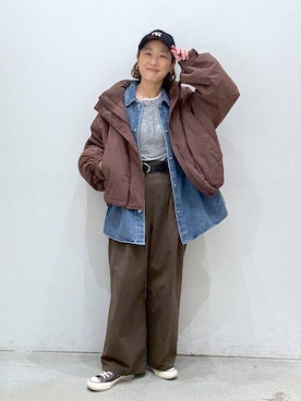 hiromiさん（レディース・158cm）の冬コーディネート