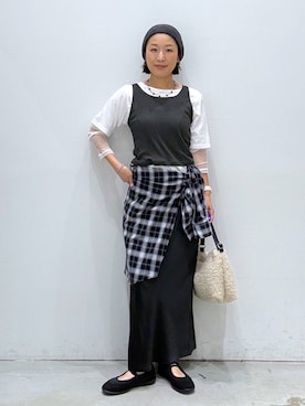 hiromiさん(レディース・158cm)の夏コーディネート