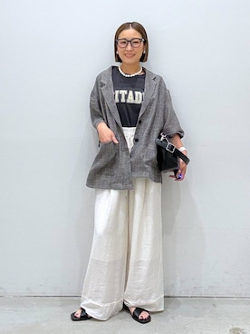 hiromiさん(レディース・158cm)の夏コーディネート
