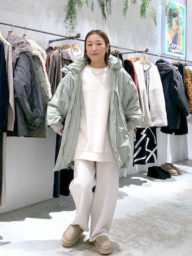 「アイテム（その他アウター）」を使った、hiromiさん（レディース・158cm・40代）の秋コーディネート