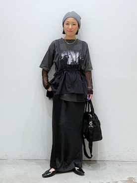 「LAKOLE（ラコレ）のアイテム」を使った、hiromiさん（レディース・158cm）の秋コーディネート