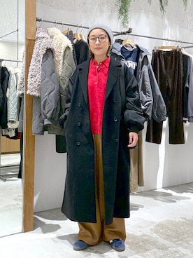 「アイテム（その他アウター）」を使った、hiromiさん（レディース・158cm・40代）の秋コーディネート