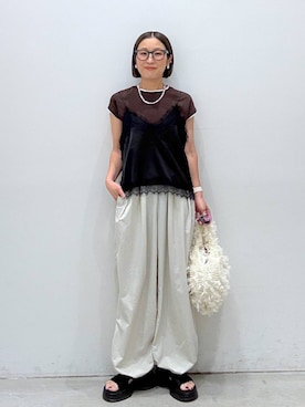 hiromiさん(レディース・158cm)の夏コーディネート