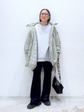 「アイテム（その他シューズ）」を使った、hiromiさん（レディース・158cm・40代）の冬コーディネート