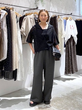 hiromiさん（レディース・158cm）の夏コーディネート