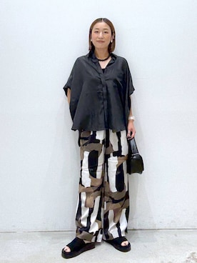 「アイテム（アンダーウェア）」を使った、hiromiさん（レディース・158cm・40代）の夏コーディネート