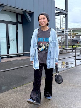 「LAKOLE（ラコレ）のアイテム」を使った、hiromiさん（レディース・158cm）の秋コーディネート