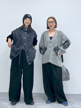 「アイテム（ジャケット/アウター）」を使った、hiromiさん（レディース・158cm・40代）の秋コーディネート