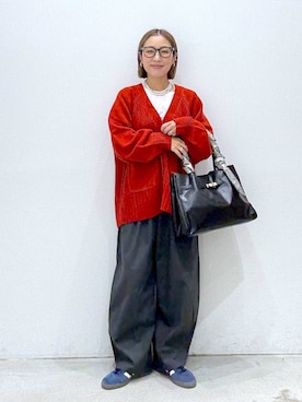 「アイテム（財布/小物）」を使った、hiromiさん（レディース・158cm・40代）の秋コーディネート