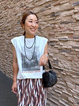 「bijorie（ビジュリィ）の【bijorie】ベストボディブラ ブラトップ／NEW BASIC 25SS（ブラジャー）」を使った、hiromiさん（レディース・158cm・40代）の夏コーディネート