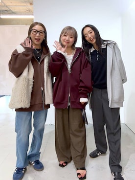 「アイテム（パーカー）」を使った、hiromiさん（レディース・158cm・40代）の夏コーディネート