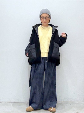 hiromiさん（レディース・158cm）の冬コーディネート
