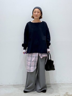 hiromiさん（レディース・158cm）の冬コーディネート