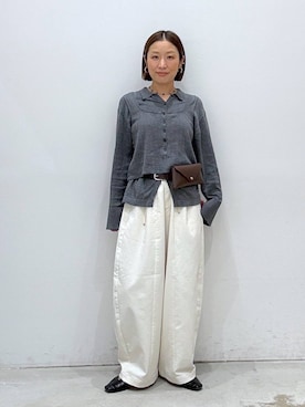 「LAKOLE（ラコレ）のアイテム」を使った、hiromiさん（レディース・158cm）の秋コーディネート