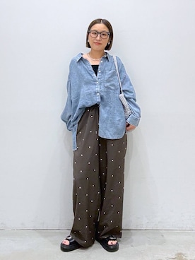 hiromiさん（レディース・158cm）の夏コーディネート
